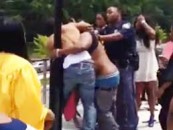 Hait Hatted Hooligans Cause A Fight At Randallstown High Graduation! (Video)