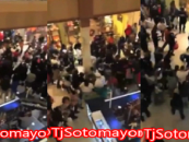 Hundreds Of Wild Niggaz Fight Each Other Causing Entire Pittsburg Mall To Close Down! (Exclusive Video)
