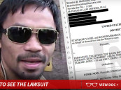 Manny Pacquiao Getting Sued For Lying About His Injury During The Floyd Mayweather Fight! (Video)