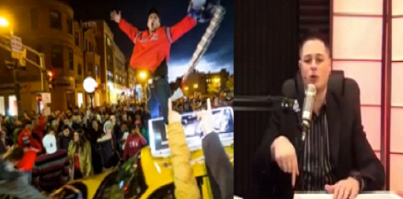 White Radio Host Kyle Kulinski Coonin For Blacks By Comparing How Whites Riots To How Blacks Riot! (Video)