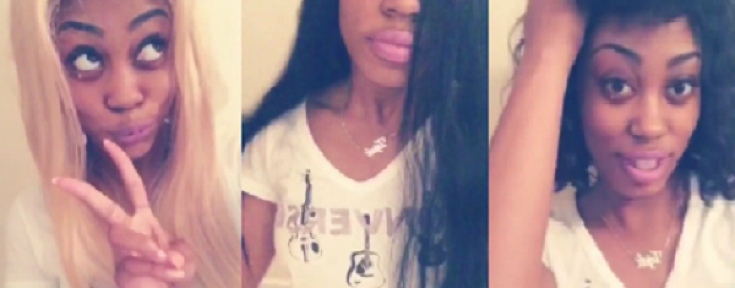 HCBW – Black Teen Celebrity Explains How God Punished Blacks With Nappy Hair! (Video)