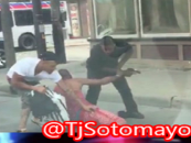 2Black Thugs Beat & Rob A Cleveland Man At Gunpoint For Shoes & Cellphone In Broad Daylight Caught On Video! (Video)