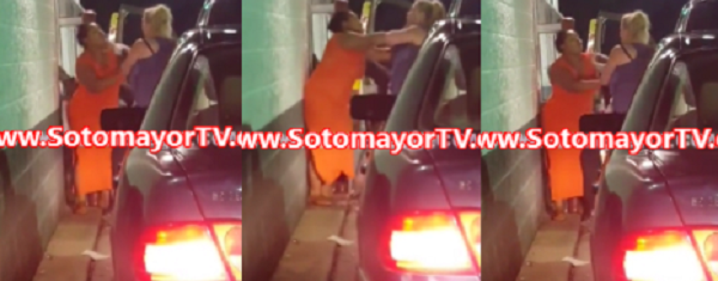 2 White Beast, 1 Black Have A PoundCake Royal In McDonald’s Drive Thru Over Slow Service! (Video)