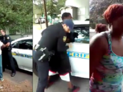 White Cops Forced To Arrest Damn Near An Entire Block Of Unruly Blacks From The Elderly To The Kids! (Video)
