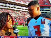 NFL QB Jameis Winston Mistakes Fox Pam Oliver For Being A Man On Live TV! Hilarious (Video)