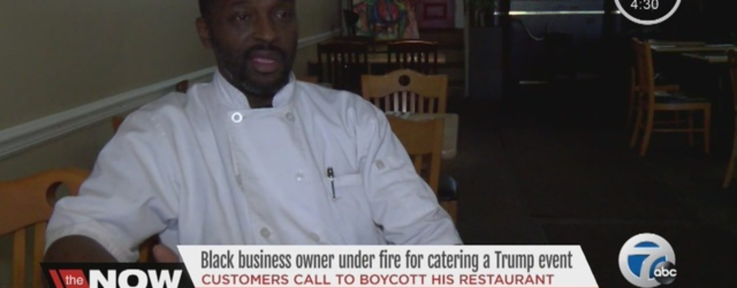 Niggaz Demand Boycott Of Black Chef Who Had The Nerve To Serve Donald Trump Jr! (Video) #IShitUNot
