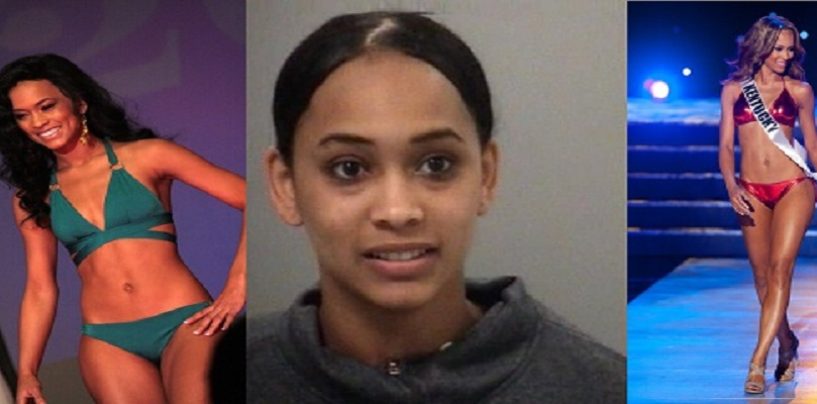 1st Black Miss Kentucky Arrested For Sneaking Drugs To Her Thug Boyfriend In Prison! #iShitUNot (Video)