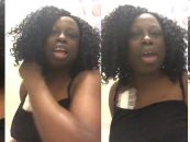 #ATW Black Chick Goes In On People While Having A Dialysis Tube On Her Chest! HILARIOUS! (Live Broadcast)