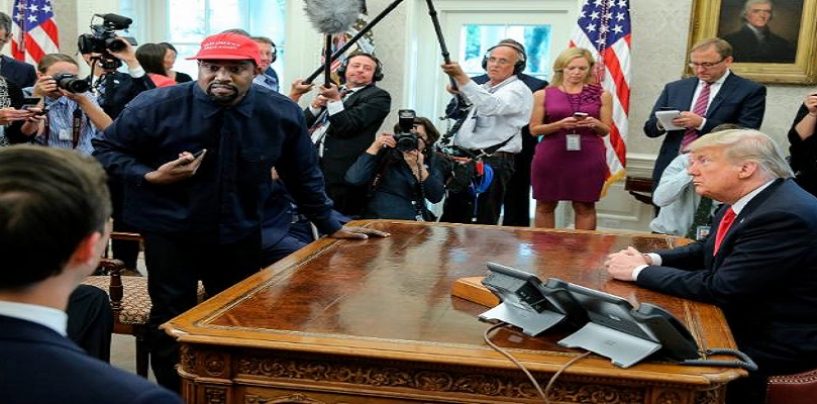 Kanye West Full Speech & Rant w/ President Donald Trump Asking Him To Pardon Chicago Drug King Pin! (Live Broadcast)