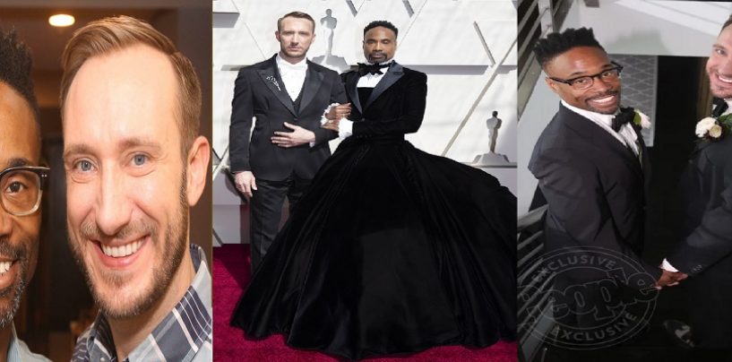 Actor BIlly Porter Wears Gown During Oscars Accompanied By His Husband! Your Thoughts? 213-943-3362 (Live Broadcast)