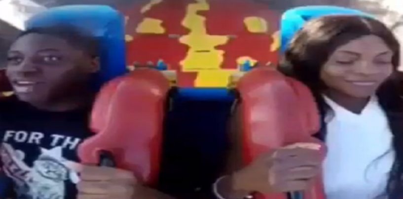 This Happened At A Theme Park That Would Only Happen To One Race Of Women On Earth! (Video)