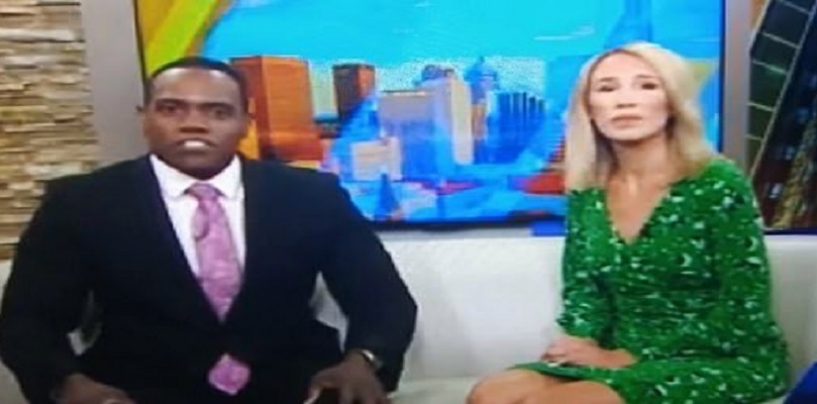 News Lady Compares Her Blak Co Anchor To A Gorilla Then Gives Hilarious Apology! (Video)