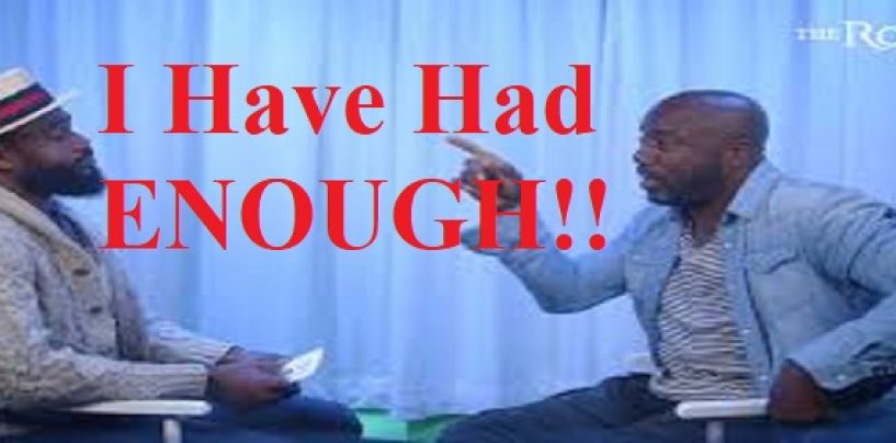 The Java Script: Malik Yoba Storms Out Of An Interview After Being Asked About Buying Sex From Underage Trannies! (Live Broadcast)