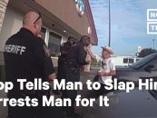 Black Cop Arrested After Asking 61 Year Old, Non Black Citizen To Slap Him Yet Arresting Him After He Did What Was Asked! (Video)