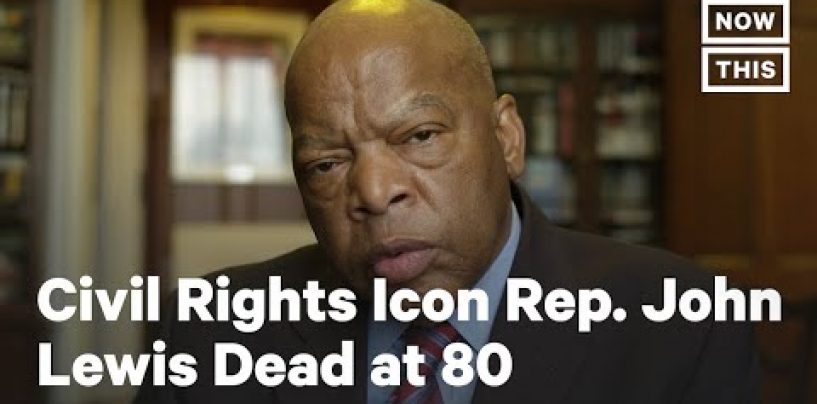 President Trump Pays Tribute To Rep John Lewis As Civil Rights Hero As Death Sends Shockwaves Through DC! (Video)
