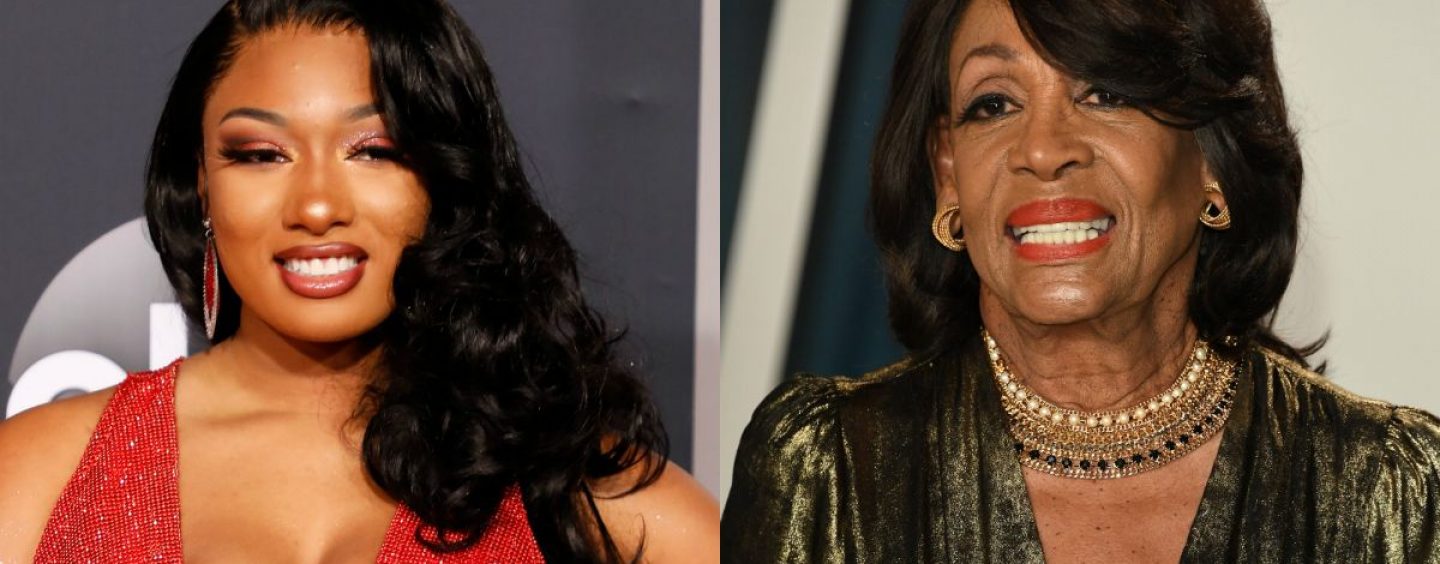 Rep. Maxine Waters Tells Megan Thee Stallion How The Song ‘WAP’ Is Genius & Empowers Black Women! (Live Broadcast)