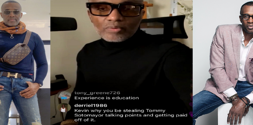 Tommy Sotomayor Says Kevin Samuels Has Stolen His Whole Style! Is He Right & Should He Be Offended? (Live Broadcast)