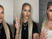 The Post That Made Starla The Braid Wearing White Playboy Model A Household Name To Jealous Black Chicks! (Video)