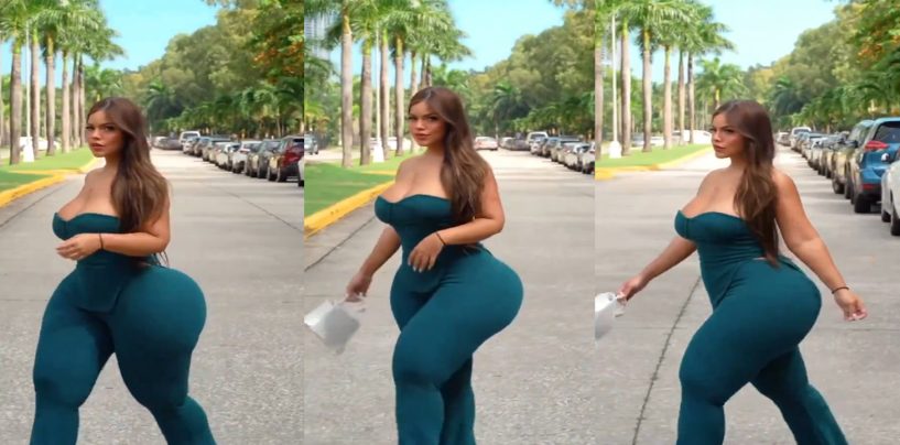 If You Saw This Woman Walking Up To You For Your Blind Date, What Would You Do? (Video)