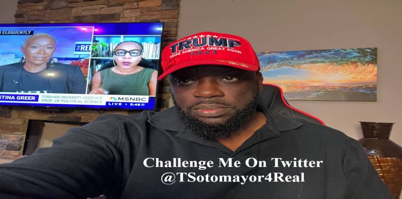 Challenge Tommy Sotomayor To A Debate On Twitter! @TSotomayor4Real! Put Up Or Shut Up! (Twitter Space)