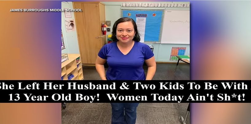 Middle School Teacher & Mom Of 2 Leaves  Husband For Student, 13, She Drugged & Had Sex With! (Live Broadcast)