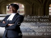 18 Year Old Gabrielle Turnquest Becomes Youngest In The World To Pass UK Bar Exam! (Video)