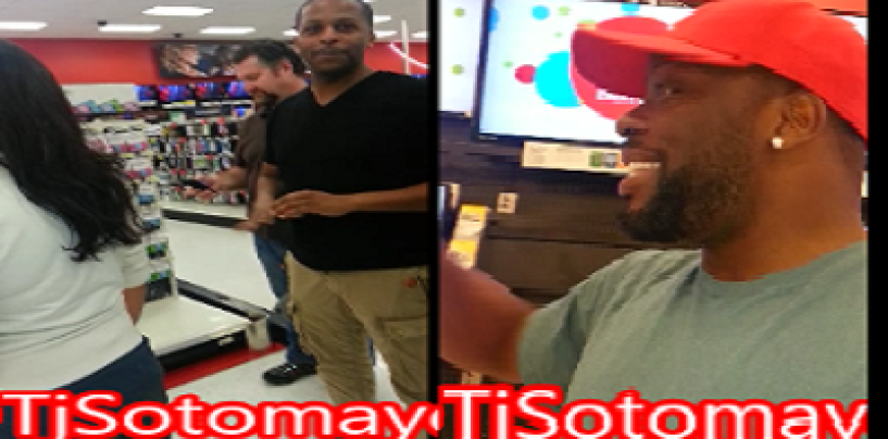 While Shooting A Target Commercial The Film Crew Recognizes Tommy Sotomayor! (Video)
