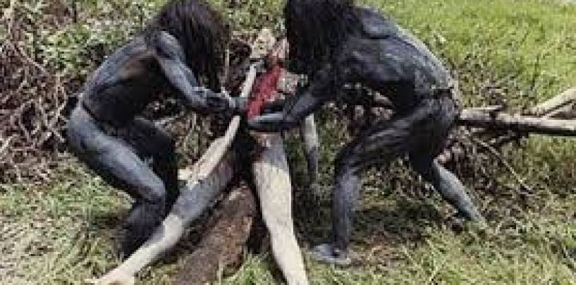 Tyrone Show Turns Cannibal As Male Cohost Get Eaten Alive By Black Beastie! (Video)