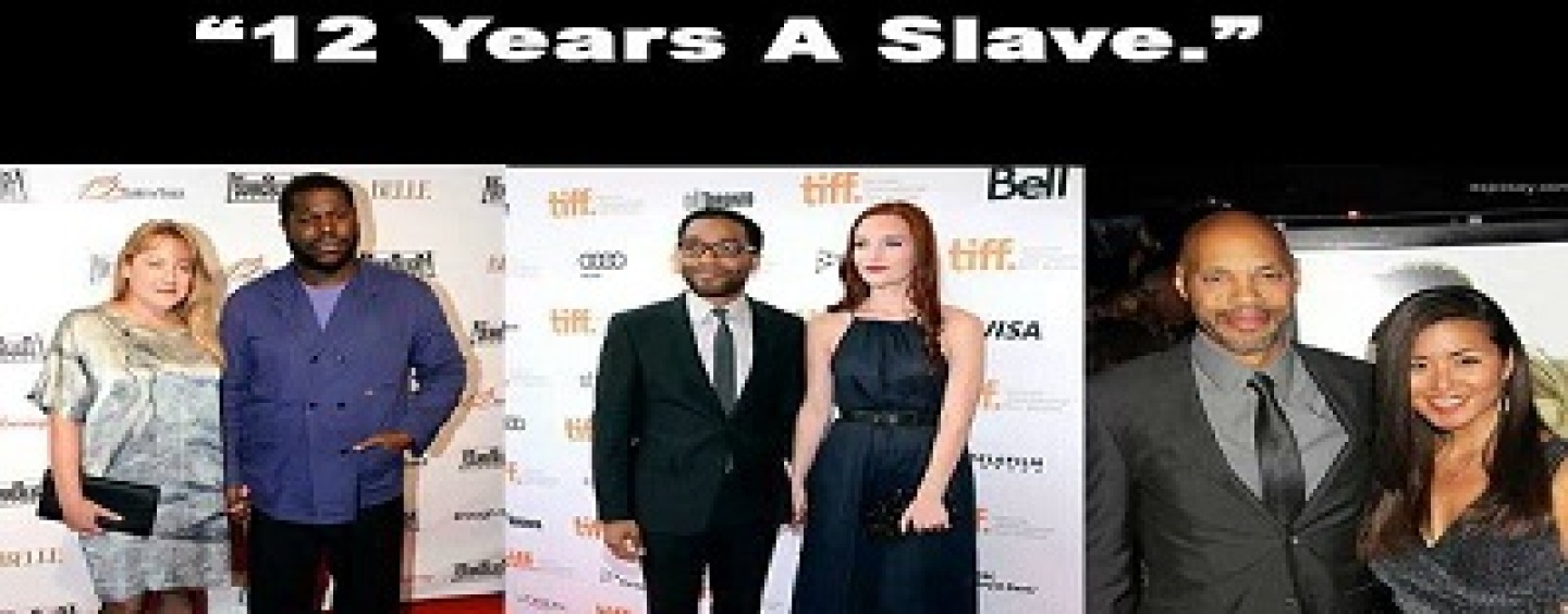 Congradulations To The Black Men Of 12 Years A Slave, So Why Did This Photo Piss Off Black Women? (Video)