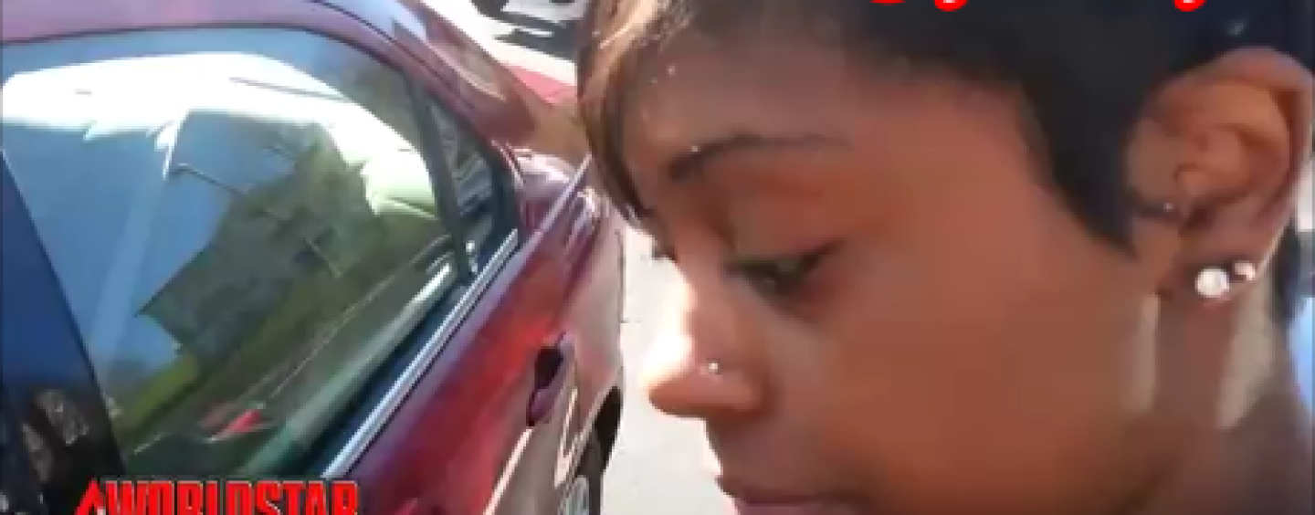 Beastie Gets Mad At Her S.I.M.P. & Takes It Out On His Car By Scratching It Up! (Video)