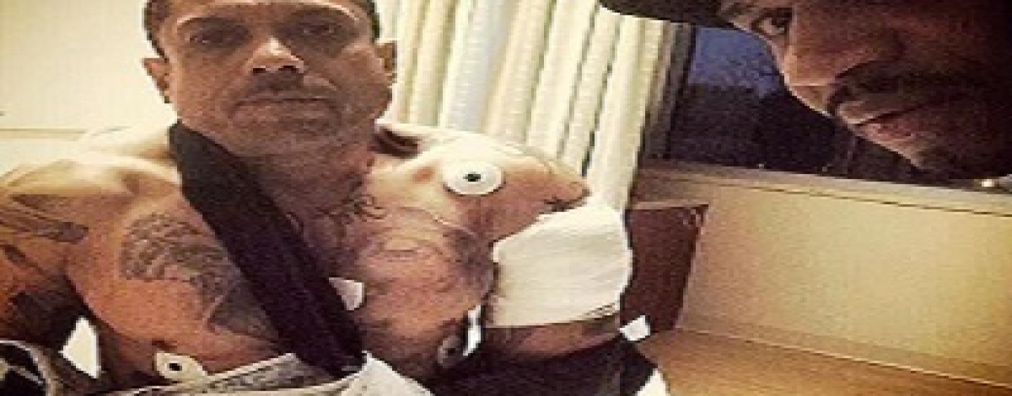 Update Benzino Instagrams Photos Of Himself From The Hospital With Stevie J! @Iambenzino  (Video)