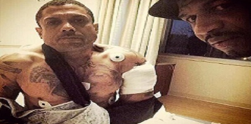 Update Benzino Instagrams Photos Of Himself From The Hospital With Stevie J! @Iambenzino  (Video)