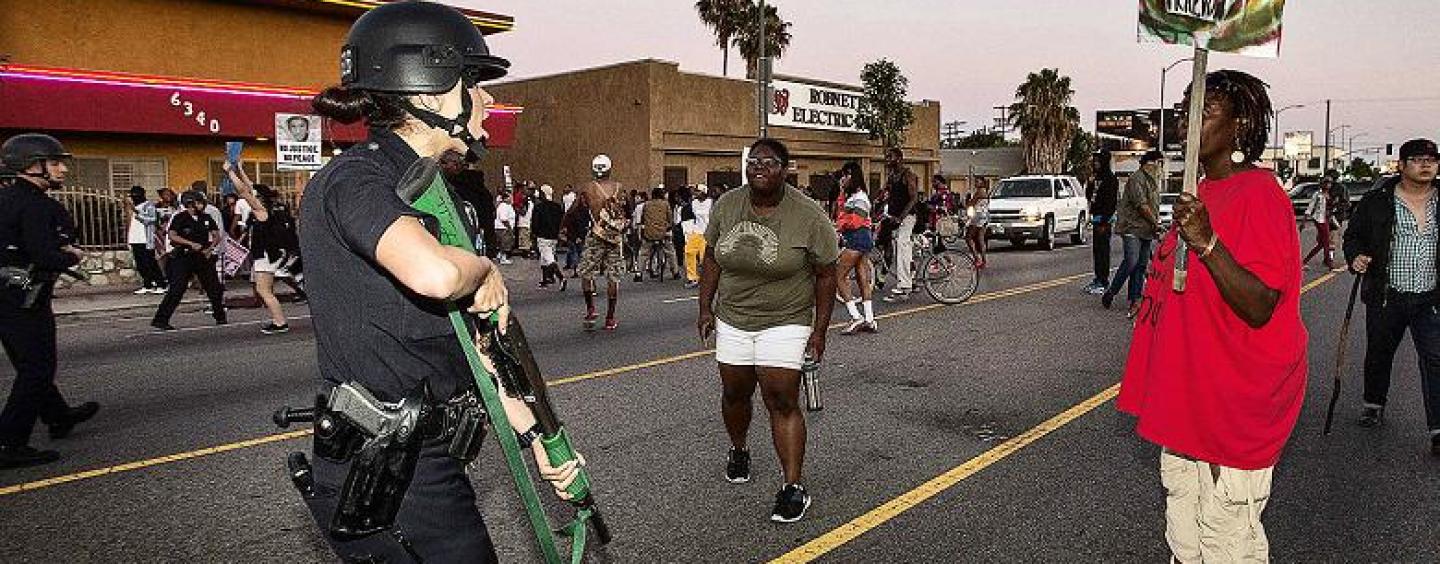 Tommy Sotomayor Lectures With People On The Street Off Crenshaw BLVD After Zimmerman Not Guilty Verdict! (Video)
