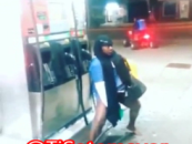 Insane Chick Uses Gas Pump To Get Herself Off By Putting It Inside Of Her! You Gotta See This!! (Video)