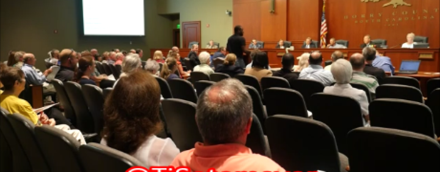 Tommy Sotomayor Gives A Speech To Myrtle Beach SC Council Members About Black Bike Week! (Video)