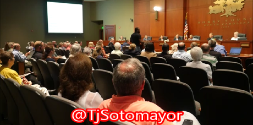 Tommy Sotomayor Gives A Speech To Myrtle Beach SC Council Members About Black Bike Week! (Video)