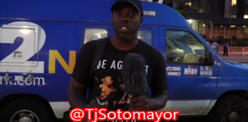 Tommy Sotomayor Speaks Live From Staten Island On Eric Garner Anti Violence Rally! (Video)