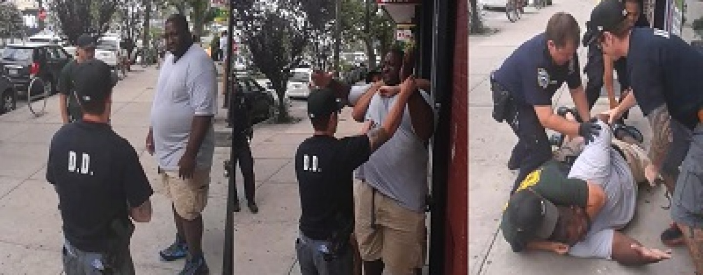 Staten Island Cops Murder Unarmed Black Man For Breaking Up A Street Fight! (Video)