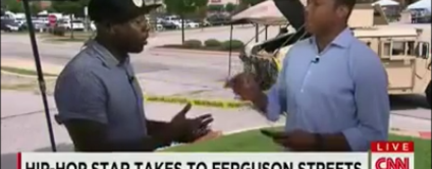 Rapper Talib Kweli & CNN’s Don Lemon Argue Over Media Coverage Of Ferguson MO! (Video)