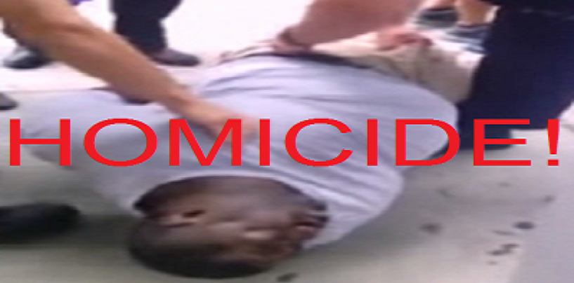 Eric Garners Death Ruled A Homicide So Will The NYPD Now Be Charged With Murder? (Video)