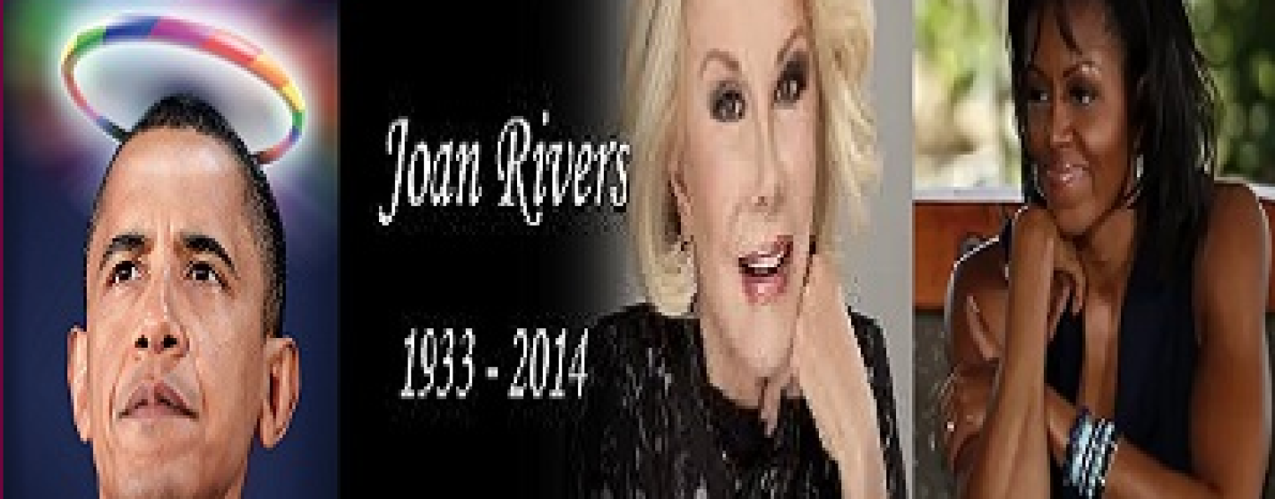 Was Joan Rivers Murdered For Revealing That Michelle Obama Was A Transexual Woman? (Video)