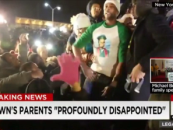 Mike Browns Ghetto Mom & Step Dad Act A Damn Fool & Ask Blacks To Burn Down Ferguson! (Video)