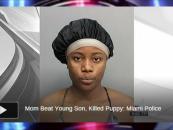 Black Queen Beats Son Like Run Away Slave & Murders Family Dog Infront Of Him To Teach Him A Lesson! (Video)