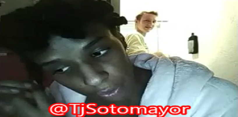 Black Woman & Her White Boyfriend Make A Video Saying Tommy Sotomayor Needs To Be Killed! #DoinDumbShit (Video)