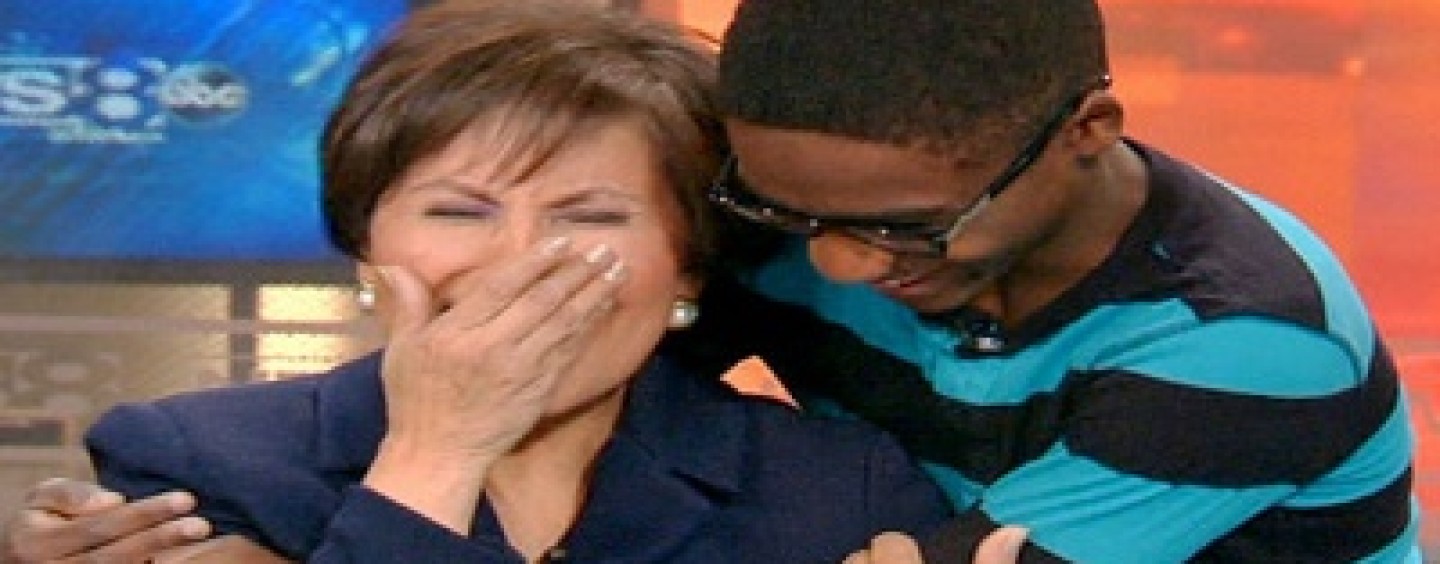 Black Teen Makes White News Anchor Cry & Pro Blacks All Over America Look Weak & Hypocritical!