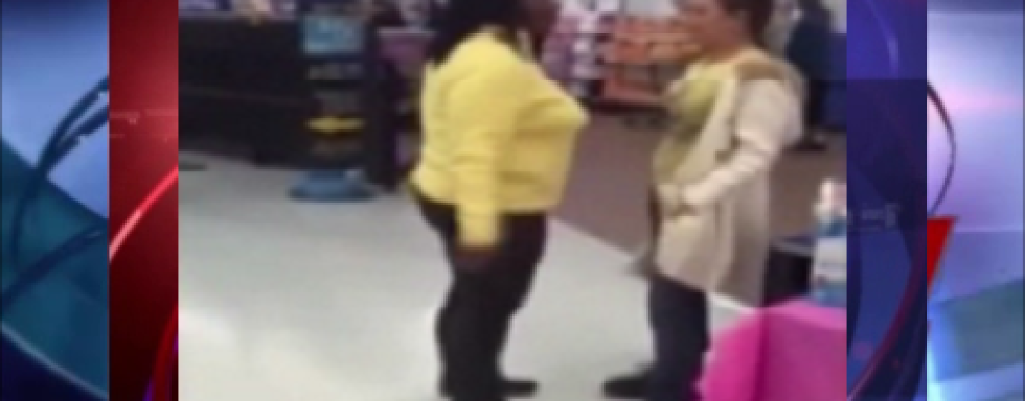 LineBacker Beast Poundcakes SnowBird In Walmart Over Tax Return Check! (Video)