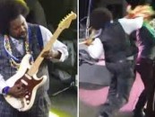 Singer/Rapper Joseph Foreman AKA “AfroMan” Got High & Poundcaked A Snow Chicks Face At His Concert! (Video)