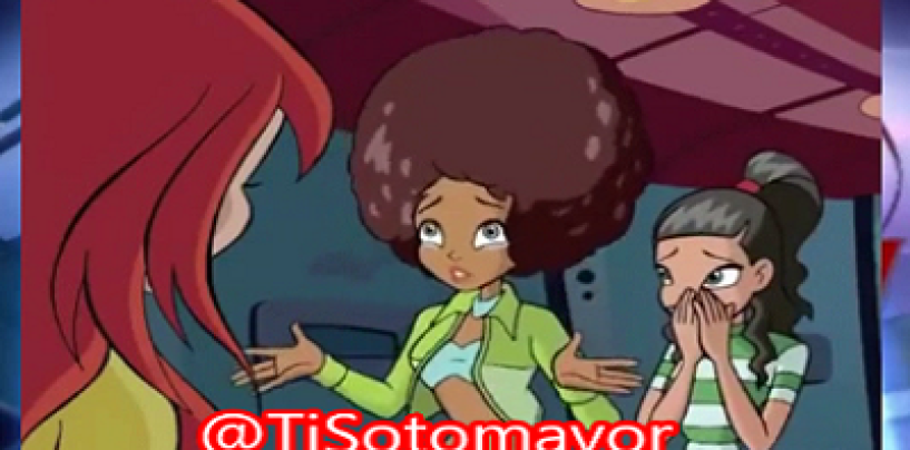Watch As This Nickelodeon Cartoon Makes Fun Of Black Women’s Natural Hair! Hilarious (Video)