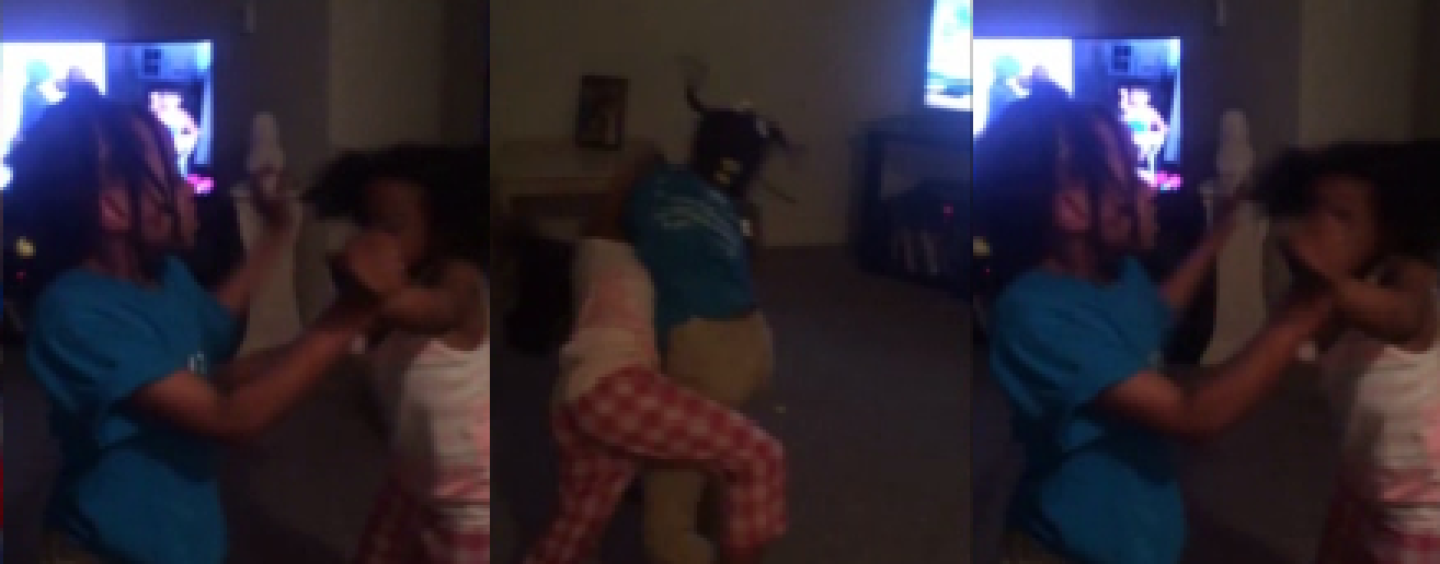 2 Lil Black Girls Fight Over Who Touched Who First! Making Of The BT-1000 DSE (Video)