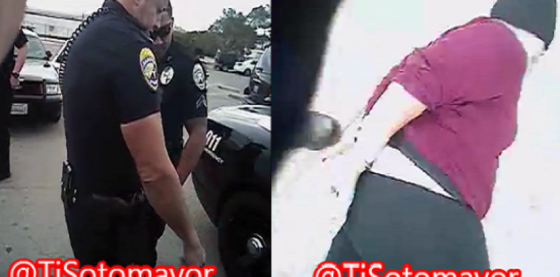 Cali Cops Body Slam Black Pregnant Woman On Her Stomach! Who Was In The Wrong Here? (Video)